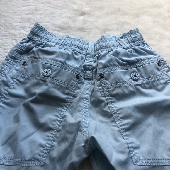 Boys light blue drawstring elastic waist band pant - Picture 5 of 6